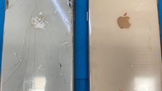 iPhone8の背面の修理写真です。